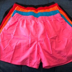 6 New shorts.